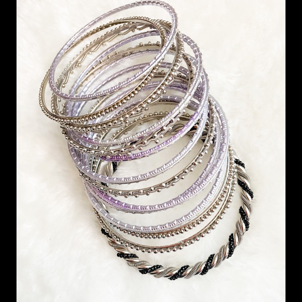 5/30 Deal !! Purple bangle set bracelet